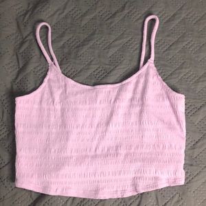 Pacsun purple crop tank top NWT